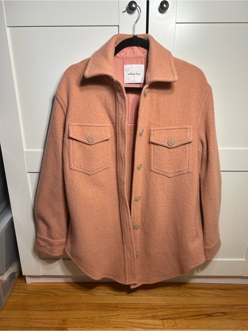 Wilfred Free Ghana Shirt Jacket Shacket size small - Picture 2 of 3
